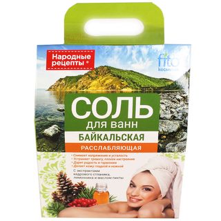Соль для ванн Байкальская расслаб. 500гр